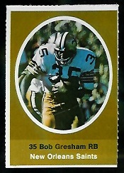 1972 Sunoco Stamps      394     Bob Gresham